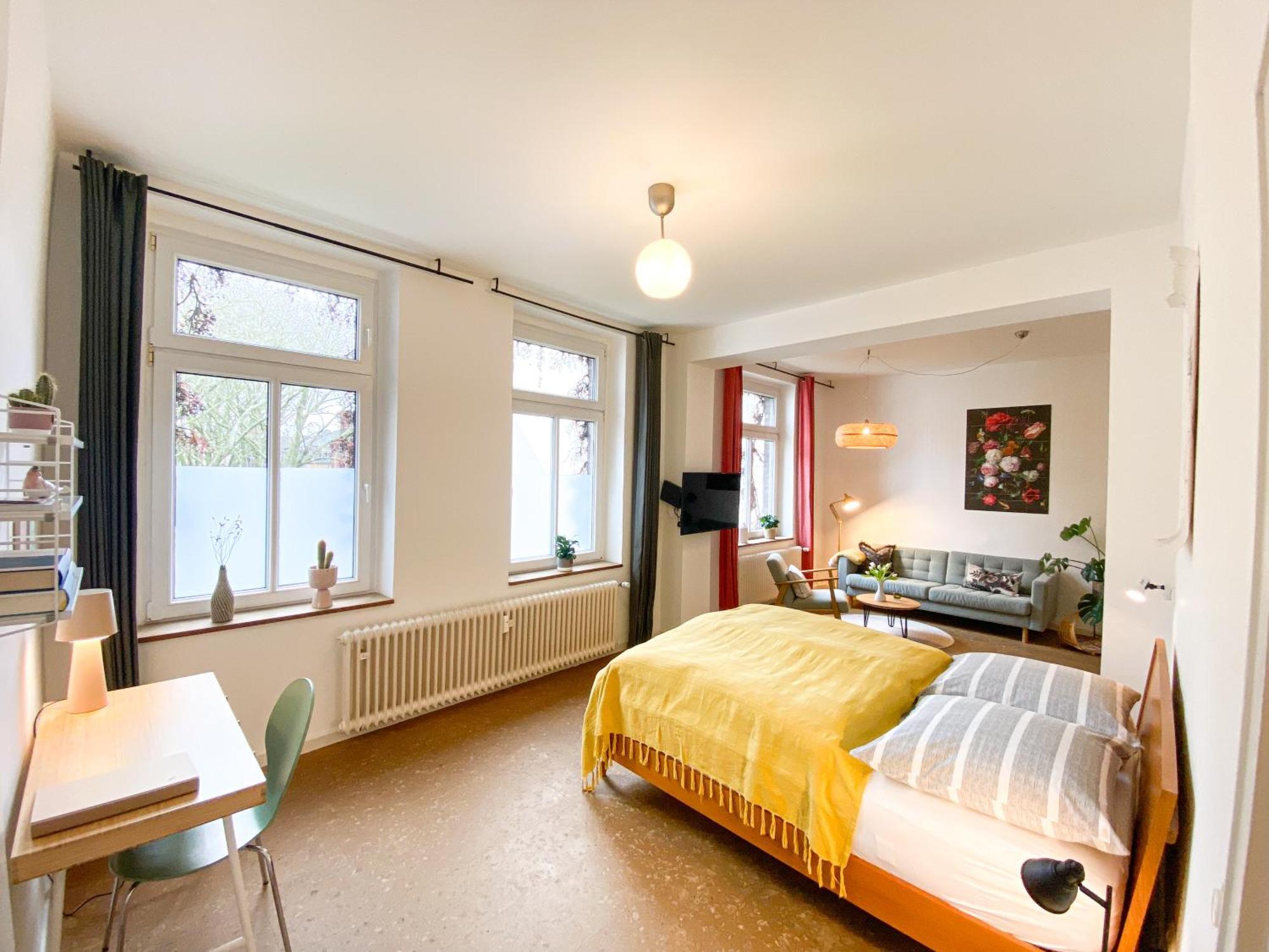 Apartments "Am Rheinorange", Netflix & Prime Duisburgo Esterno foto