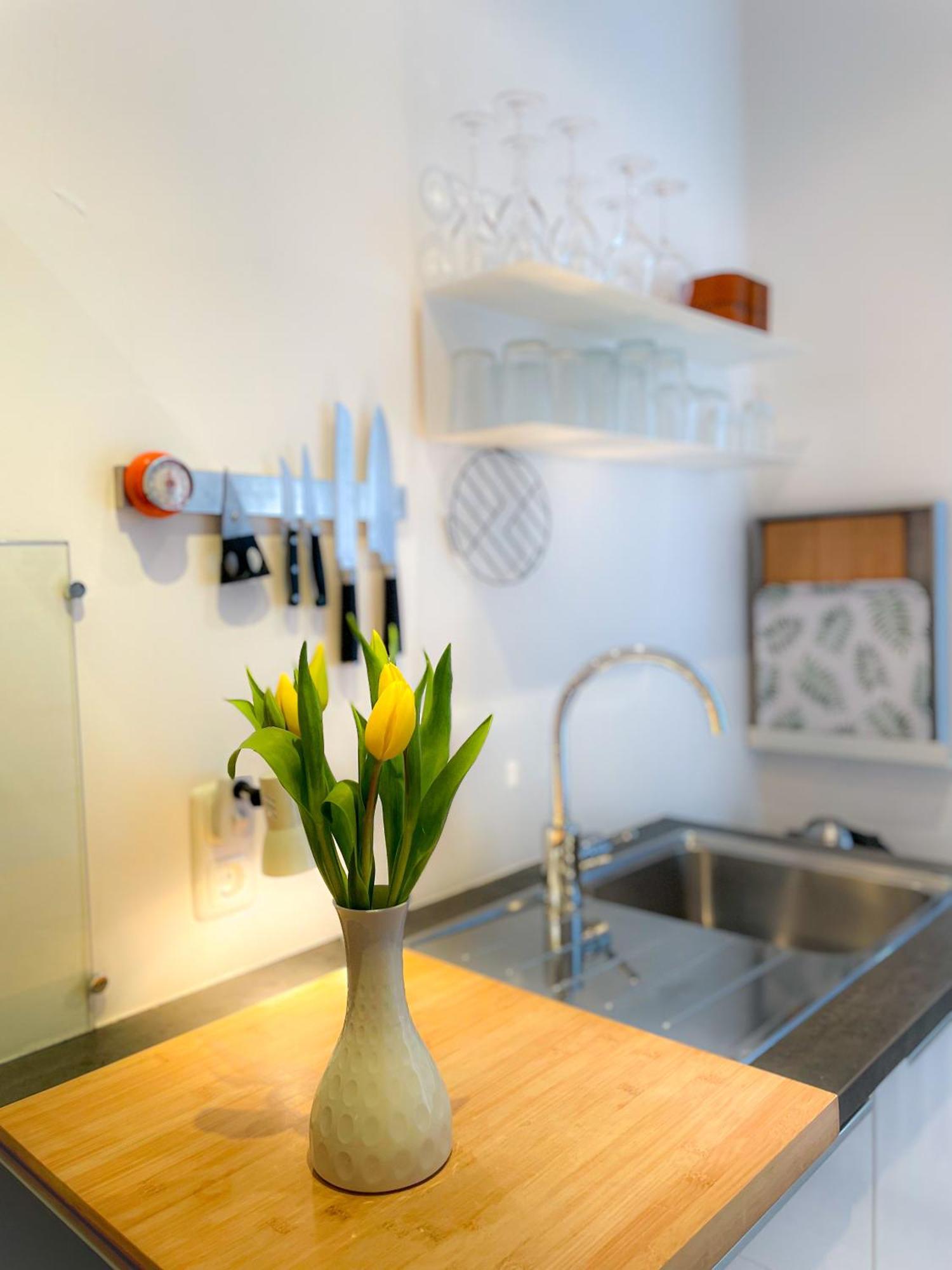 Apartments "Am Rheinorange", Netflix & Prime Duisburgo Esterno foto