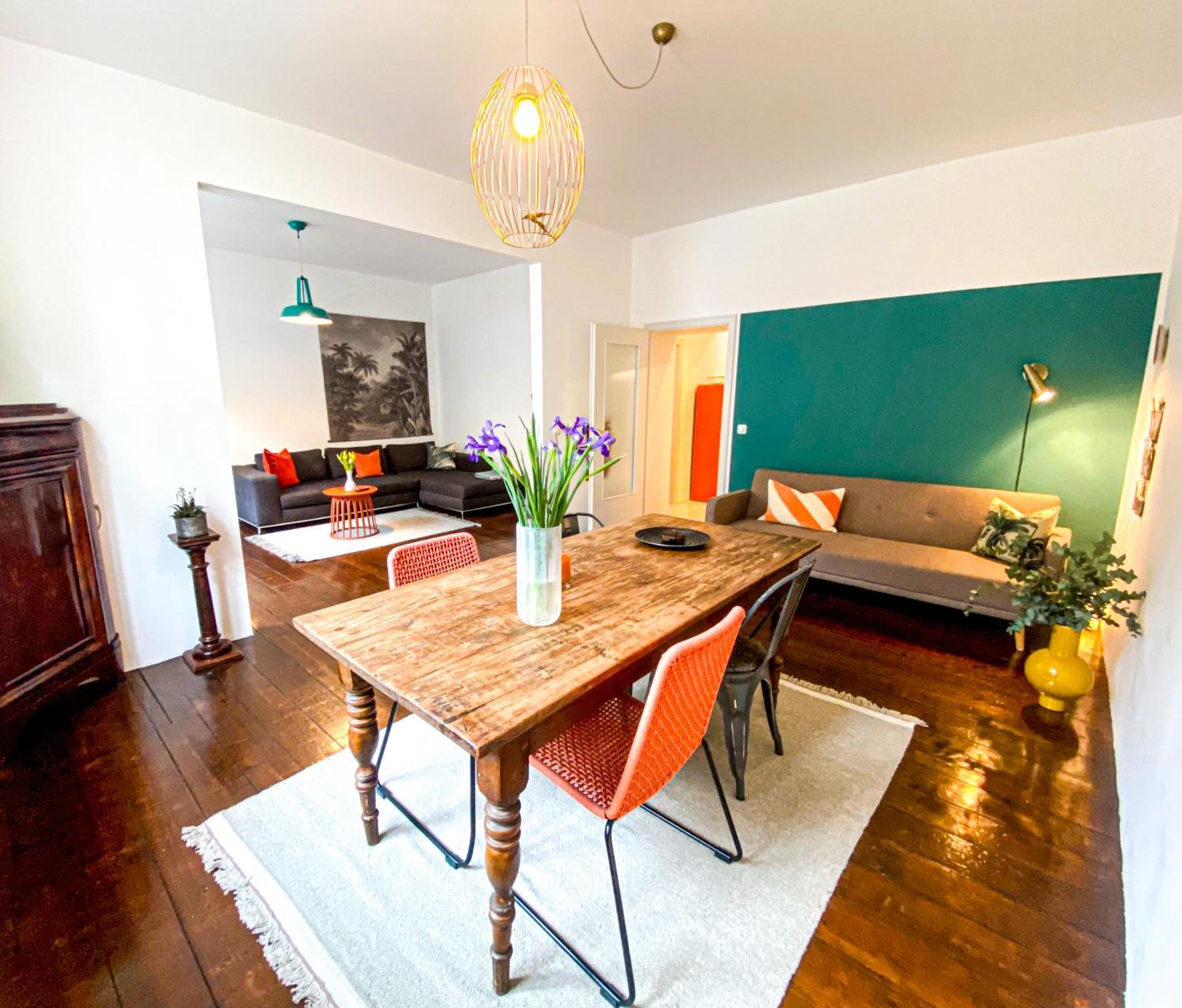 Apartments "Am Rheinorange", Netflix & Prime Duisburgo Esterno foto